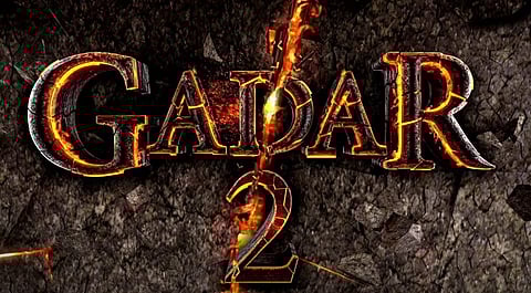 'Gadar 2' poster. (YouTube Screengrab)