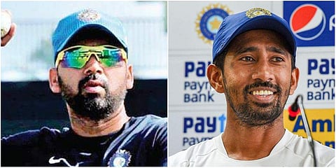 Will take a call closer to game: Bowling coach Paras Mhambrey on Wriddhiman Saha's availability