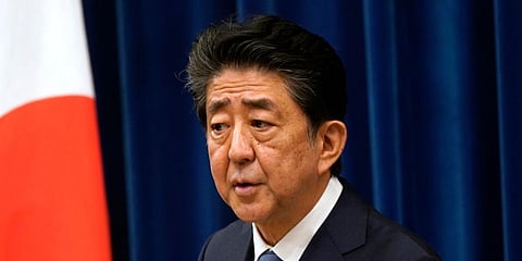 Former Japan PM Shinzo Abe (Photo | AP)