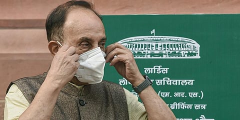 Rajya Sabha MP Subramanian Swamy