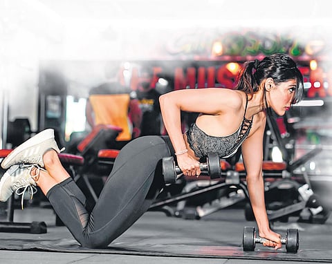 Representational image of fitness.