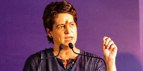 Congress general secretary Priyanka Gandhi Vadra (Photo| Twitter)