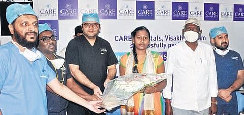 Vani did not think twice when told that her father need to undergo a liver transplantation to win his battle against decompensated cirrhosis (Photo | AP)