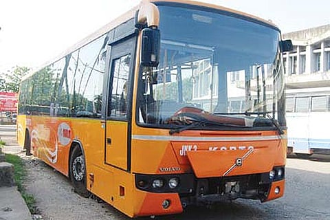  A KSRTC low floor bus (File photo | Express)