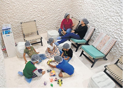 A playdate in progress at Bodhsara Wellness and Salt Studio, Koramangala | Ashishkrishna HP