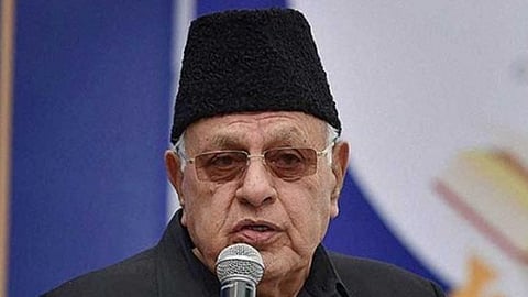 National Conference president Farooq Abdullah