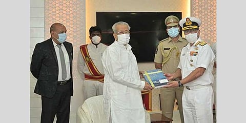 ENC chief calls on Governor, CM