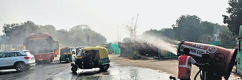 Measures being taken to combat pollution in Delhi. (Photo | Express)