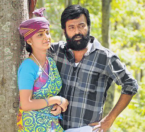 Kallan, a period gangster drama starring Karu Pazhaniappan in the lead, is an action film full of violence, Chandra Thangaraj said.