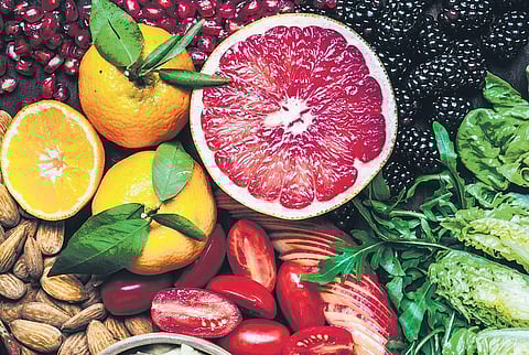 Representational image of healthy food.