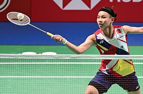 World No. 1 Tai Tzu Ying will meet Japanese Akane Yamaguchi in the women’s singles final on Sunday | AFP