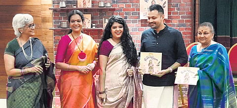 The book was launched at Mathsya. (Photo| EPS)