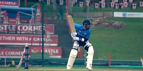 Virat Kohli during India's practice session at the Centurion (Photo | Twitter, BCCI)