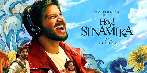 First look poster of Hey Sinamika starring Dulquer Salmaan. (Photo | Twitter)