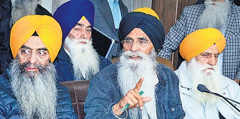 SGPC president Harjinder Singh Dhami  
