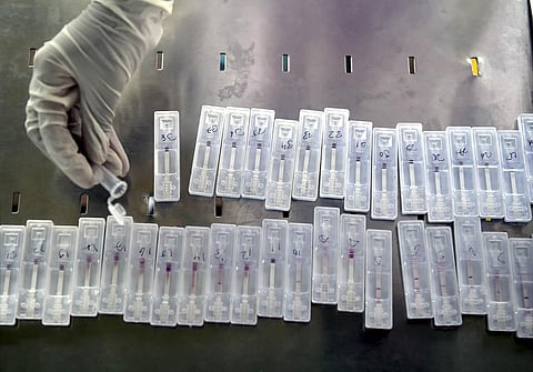 The samples of all the nine were tested for Omicron at Rajiv Gandhi Centre for Biotechnology (RGCB) in Thiruvananthapuram (File Photo | PTI)