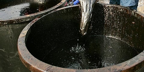 Crude output 5.6 per cent lower than target in July