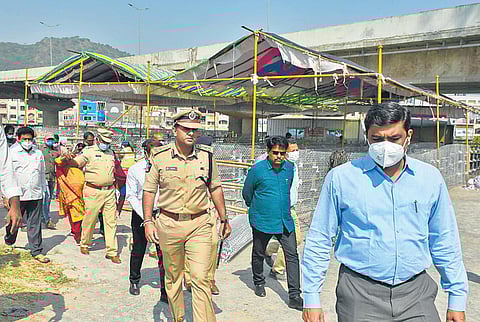 Durga temple gears up for Deeksha relinquishment