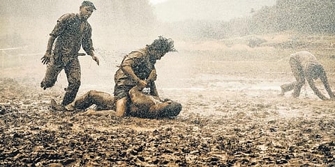 Muddy: A scenic flick on mud race