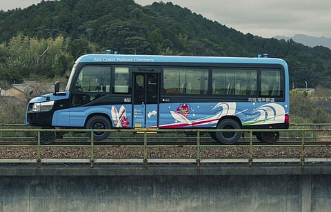 The DMV is also connecting several small towns and offering passengers attractive seaside scenery. (Photo | Asa Coast Railway - www.asatetu.com/en/)