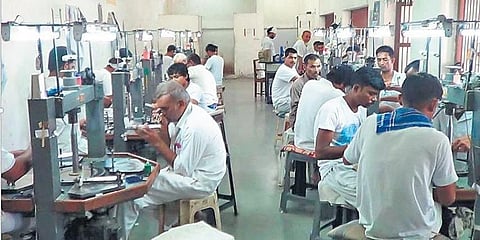 Following an earning model developed by prison authorities, inmates can earn up to Rs 20,000 a month.