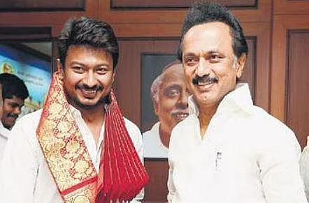 Chief Minister MK Stalin and Udhayanidhi