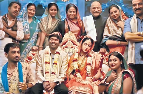 Poster still of Dhanush-starrer Atrangi Re.