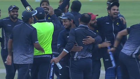 (Photo | BCCI Domestic | Twitter Screengrab)