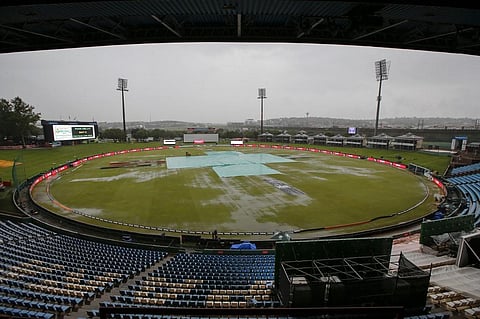IND vs SA 1st Test Day 2: play has been called off with rain playing spoilsport.( Photo |AFP)