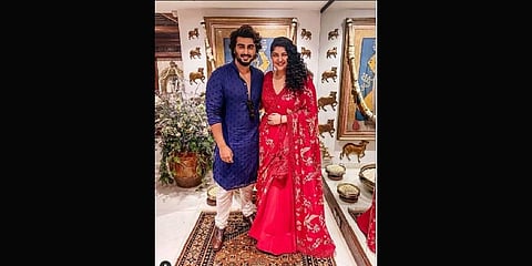 Arjun Kapoor and his sister Anshula Kapoor (Photo | Instagram)