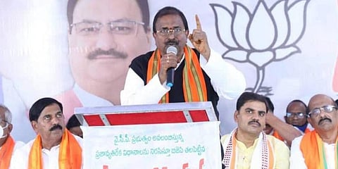 Andhra Pradesh BJP chief Somu Veerraju (Photo | Somu Veerraju Twitter)