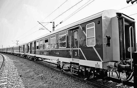 A view of mainline coaches exported to Sri Lanka (Photo | Express)