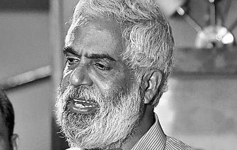 Abdul Latif addressing reporters in Chennai on Thursday | Ashwin prasath