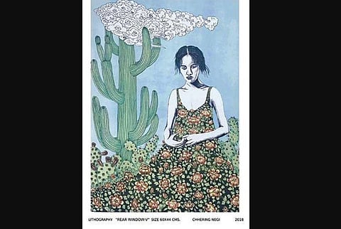 Work by Chhering Negi