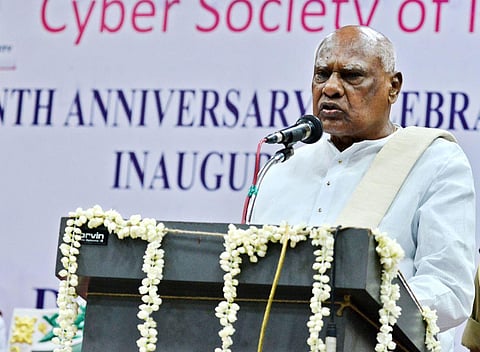 Ex-CM of Andhra Pradesh and former Governor of Tamil Nadu K Rosaiah (Photo| EPS)