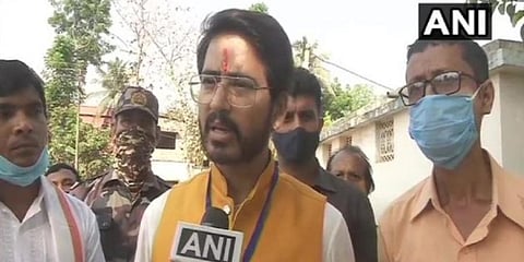West Bengal BJP MLA Hiran Chatterjee (Photo | ANI)