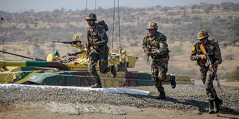 Representational image of army personnel. (File photo | PTI)