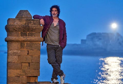 Akshay Kumar was shooting for film 'Ram Setu' (Photo | Akshay Kumar Official Twitter)