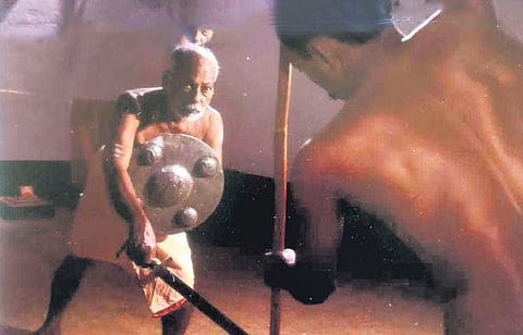 Heart in Kalari, even at 93 for this Kerala gentleman