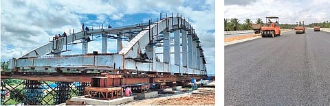 The D8,172-cr Bengaluru-Mysuru Expressway project would convert the present 4-lane highway into a 6-lane thoroughfare