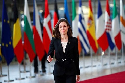 Finland's Prime Minister Sanna Marin. (File photo | AFP)