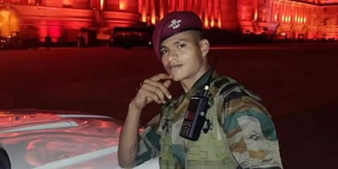Late Lance Naik B Sai Teja from Andhra Pradesh. (Photo| EPS)