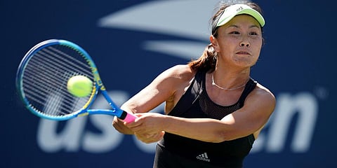 Chinese tennis star Peng Shuai (Photo | AP)