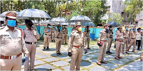 Image of Andhra police personnel used for representation. (Photo | EPS)