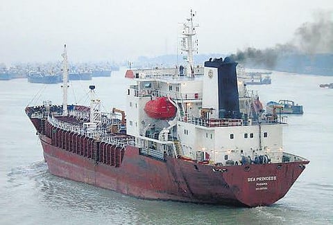 The 12-member crew of the vessel, which had been deemed unfit in last February, has planned to disembark at Khor Fakkan in Sharjah | Express