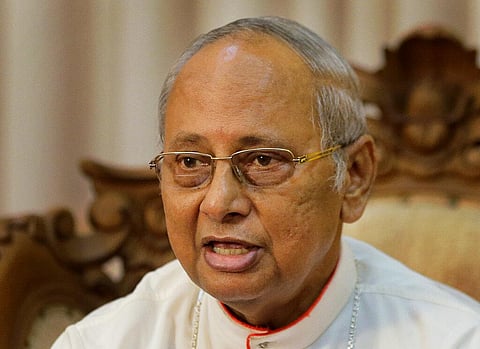 Archbishop of Colombo Cardinal Malcolm Ranjith. (File Photo | AP)