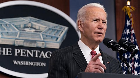 US President Joe Biden.