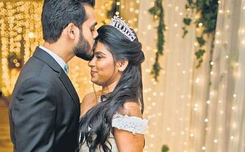 Shirley Lyster and Abhishek Shetty  PIC: Manvi Gandotra