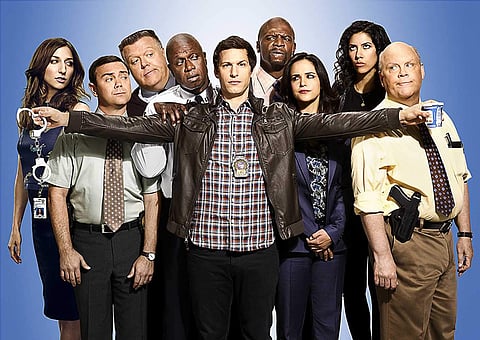 A poster for the Sitcom 'Brooklyn Nine-Nine' | IMDB
