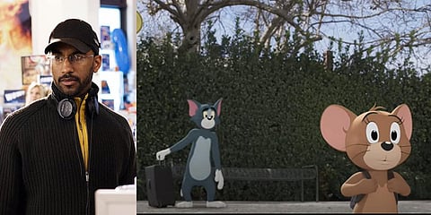 Director Tim Story (L) and a still from 'Tom and Jerry' (Photo| IMDb)